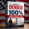 From Denied to 100% VA Disability Claims Guide cover