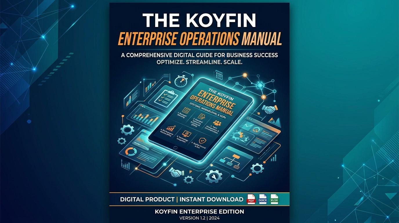 Koyfin Enterprise Operations Manual | Master Koyfin for Investment Research