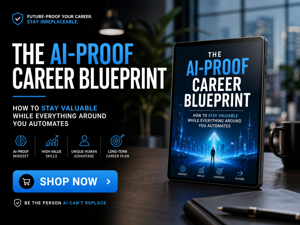 The AI-Proof Career Blueprint | How to Stay Valuable While Everything Around You Automates