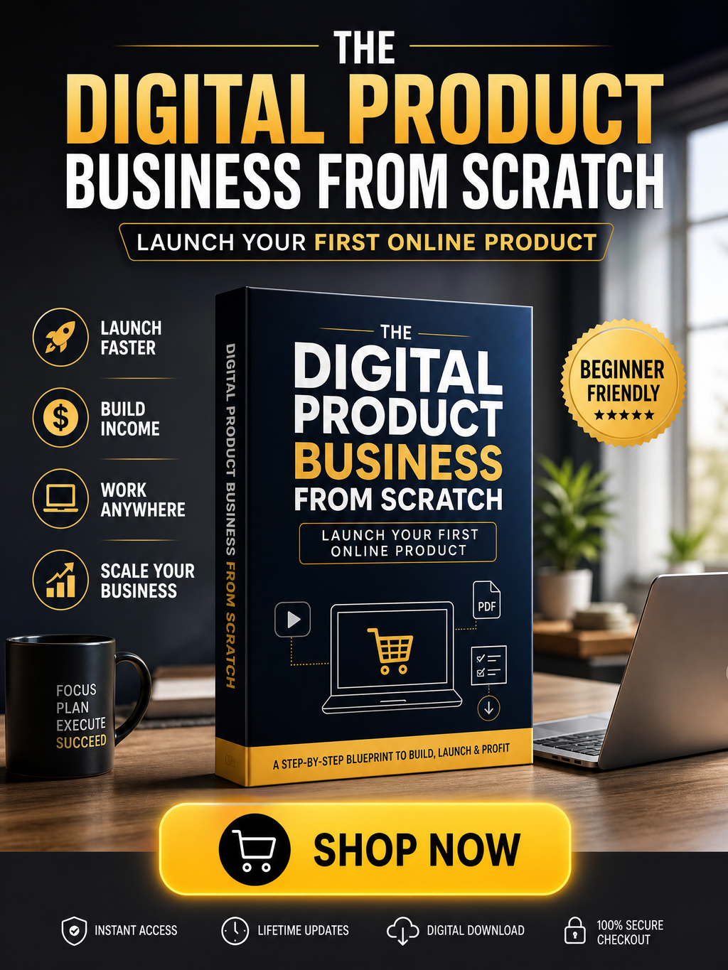 The Digital Product Business From Scratch | Launch Your First Online Product