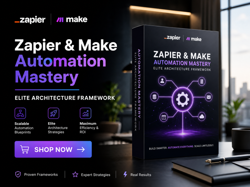 Zapier & Make Automation Mastery | Elite Architecture Framework