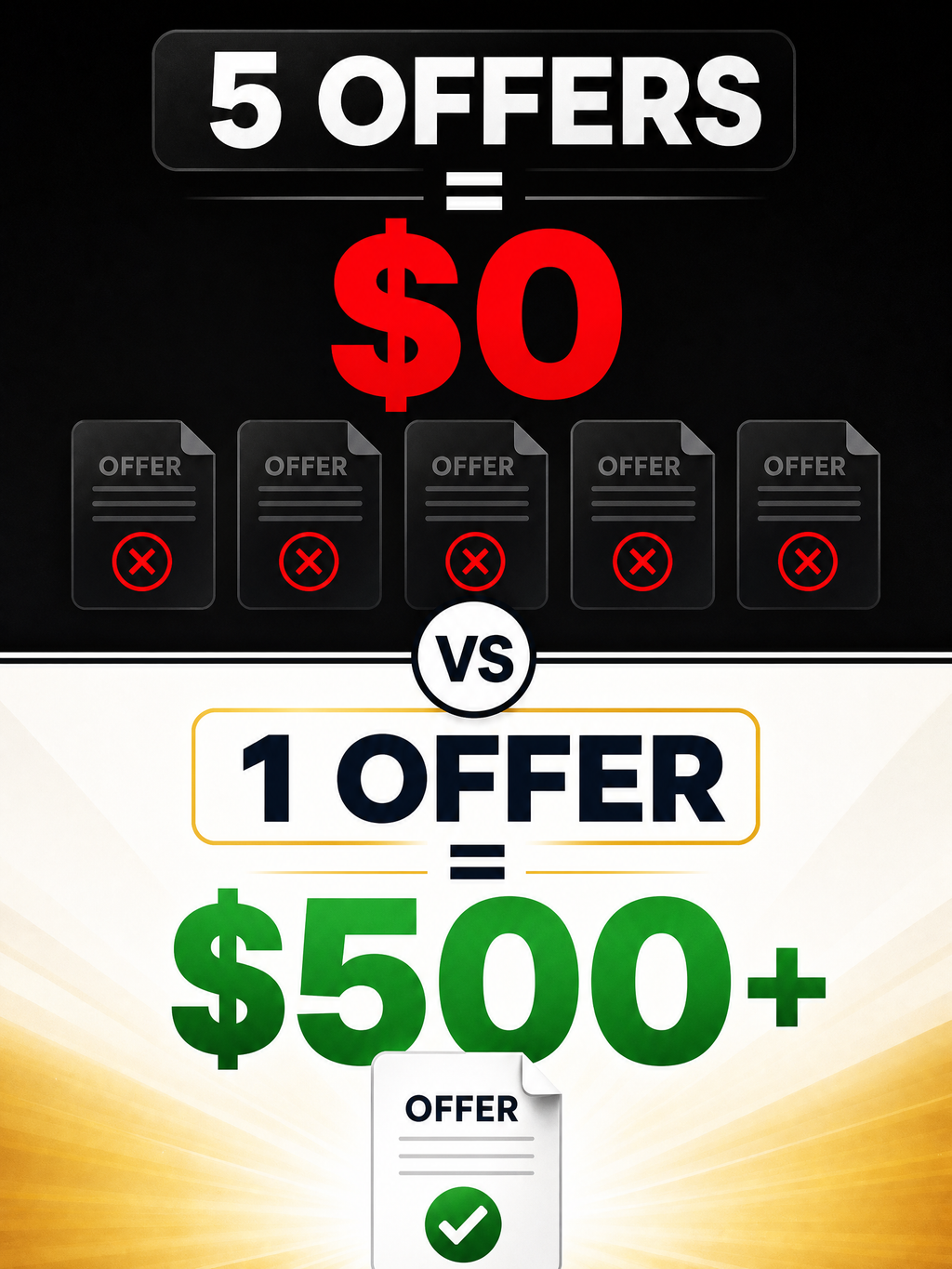 The One-Offer Side Hustle System | Build One Offer. Help More People. Earn More.
